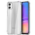 Samsung Galaxy A05 Soft Shock proof Jelly Back Cover Transparent Case. 