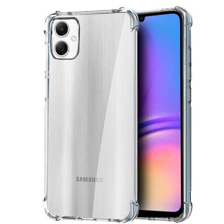 Samsung Galaxy A05 Soft Shock proof Jelly Back Cover Transparent Case