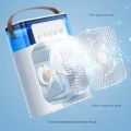 Portable Humidifier Fan AIr Conditioner Household Small Air Cooler Hydrocooling Portable Air Adjustment For Office 3 Speed Fan. 