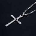 Fast and Furious 6 7 hard gas actor Dominic Toretto / cross necklace pendant, for your boyfriend. 