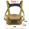 Fishing Chest Bag Men's  Bags Waterproof Climbing Camping Backpacks Outdoor Travel Vest Backpack Fanny Pack Cycling Sack. 