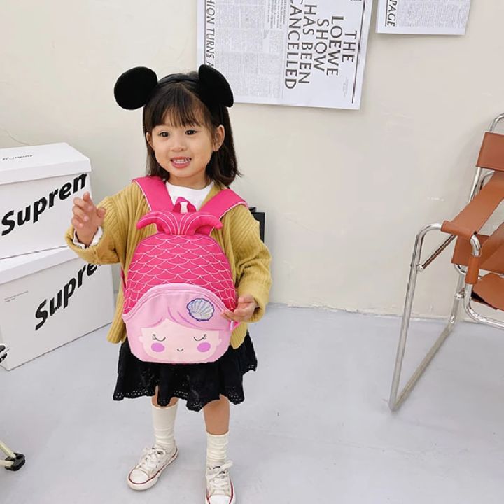 Kindergarten%20Sequin%20Princess%20Toddler%20Backpack%20Cartoon%20Fishtail%20Backpacks%20for%20Kids%20Cute%20Mermaid%20Children'S%20School%20Bag%20Purse%20Girls%20-%20Image%205