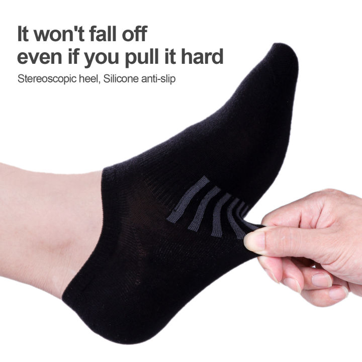 YUEDGE%20No%20Show%20Running%20Socks%206%20Pairs%20Low%20Cut%20Sport%20Socks%20Athletic%20Socks%20Moisture%20Wicking%20for%20Men%20and%20Women%20Size%2037-46%20-%20Image%205