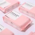 6 Packs Individually Packaged Net Soft Makeup Remover Wipes Makeup Cotton Deep Cleaning Makeup Remover Cotton Portable. 