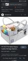 Foldable Baby Diaper Caddy Portable Organizer Baby Care Storage Boz. 