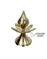 Agarbatti Stand Brass Incense Holder (Gold). .