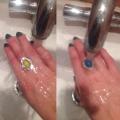 Retro Magic Mood Ring Gem Heart Feeling Color Change Ring Adjustable Temperature Ring 1 pc. 