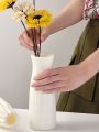 Home Ins Wind Plastic Vase Living Room Fall-Resistant Simulation Vase Decoration Creative Simple Vase A Model One.