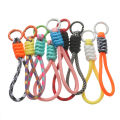 1pc Colorful Braided Lanyard Keychain for Phone Case Women Anti Lost Knot Rope Strap Car Key Chains Diy Accessories Keyring. 