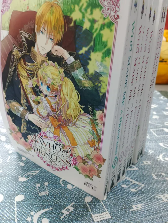 Who%20made%20me%20a%20Princess%20Manhwa%20(Vol%201-9)%20black%20and%20white%20-%20Image%202