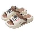 Outdoor Women and Mens Summer 2025 Men's Slippers EVA Lightweight Slides Indoor Leisure Beach Shoes Comfort Soft Men's Slippers. 