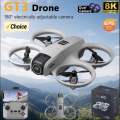 GT3 Dual Camera Drone Optical Flow Localization Wide Angle HD 8K Height Hold RC Obstacle Avoidance Foldable Quadcopter Drone. 