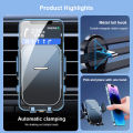 SEAMETAL Gravity Car Phone Holder Air Vent Upgrade Hook Clip Not Shake Adjustable 360 Rotation Vent Clip Car Phone Holder Mount. 