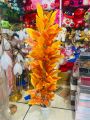 1pc Artificial Plants Orange Bonsai 6 feet Tree Pot Plants Fake Flower Potted Ornaments for Home Decoration Craft Plant Decorative. 