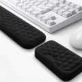 Mousepad Ergonomic Keyboard Mouse Wrist Rest Office Typing Protection Relax Wrist Memory Foam Mouse Pad for Computer Laptop. 