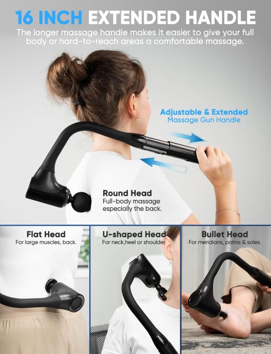 Deep%20Tissue%20Massage%20Gun%20with%20Extended%20Handle,%2012mm%20Percussion%20Muscle%20Massager,%20Adjustable%20Speed%20with%204%20Massage%20Heads%20-%20Image%206