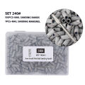 3mm Nail Sanding Bands-80/120/180/240 Grit Mini Nail Drill Bit Electric Nail File Accessory Polishing Manicure Tool 50/100pcs. 