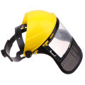 Garden Grass Trimmer Safety Helmet Hat with Full Face Mesh Protective Mask for Logging Brush Cutter Forestry Protection Upgrade. 