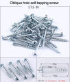 100pc/lot Self-tapping Screw galvanized Self Tapping Screws for Pocket Hole Jig Inclined hole locator. 