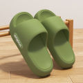 2026 Summer Platform Cloud Slippers Women Comfy Solid Color Soft Sole EVA Pillow Slides Woman Couple Non Slip Beach Flip Flops. 