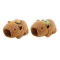 Lovely Capybara Animal Slap Snap Wrap Wristband Bracelet Plush Stuffed Animal Kawaii Capybara Hand Ring Wristband Kid Funny Toys. 