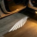Door lighting, floor light, door opening projector, Angel Wing welcome light, car accessories, car atmosphere. 