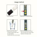 1PC Black White TDS Testing Pen Household Water Testing Pen Water Quality Testing Tool Hardness Impurity Detector. 