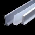 Silicone Water Stopper Self-Adhesive Bendable Flexible Water Retaining Strip Bathroom Door Dry Wet Separation Shower Dam Barrier. 