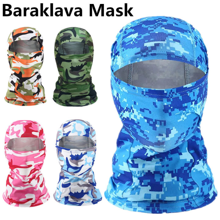 Men Tactical Balaclava Face Mask Summer Sun Protection Bandana Cooling