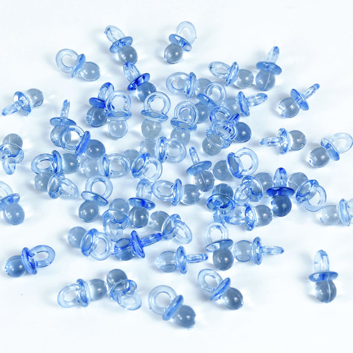 50pcs%20Mini%20Acrylic%20Blue%20Pink%20Pacifier%20Nipple%20Gender%20Reveal%20Table%20Scatter%20for%20Baby%20Shower%20Kids%20Birthday%20Party%20Decoration%20Supplies%20-%20Image%203