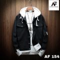 Mens long sleeve denim jacket. 