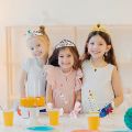 8pcs/Set Girls Princess Dress Accessories Gloves Wand Crown Jewelry Set Princess Dress Costume Cosplay Accessories.