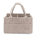 Diaper Caddy - Nursery Storage Bin and Car Organizer for Diapers and Baby Wipe.