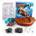 1 Set Pirate Boat Puzzle Desktop game toy Board Game Balance Penguin Pirate Ship for parent-child interaction Birthday gift.