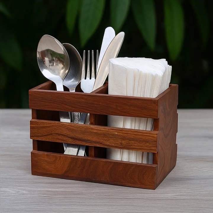 Wooden Cutlery Holder/Spoon Holder/Pen Stand(3 pices)