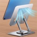 360° Rotatable Tablet Stand Adjustable Foldable Desktop Stand Holder Compatible For 4.7-12 Inch Ipad Pro/Air/Min Laptop Tablet.