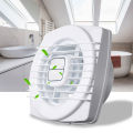 220V 4/6/7inch 110/150/180mm silence Ventilating Strong Exhaust Extractor Fan for Window Wall Bathroom Toilet Kitchen Mounted. 