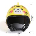 Light Accessories Pet Supplies Sun Rain Protection Hats Bird Protect Cap Pet Protective Headgear Chicken Helmet ABS Toy. 