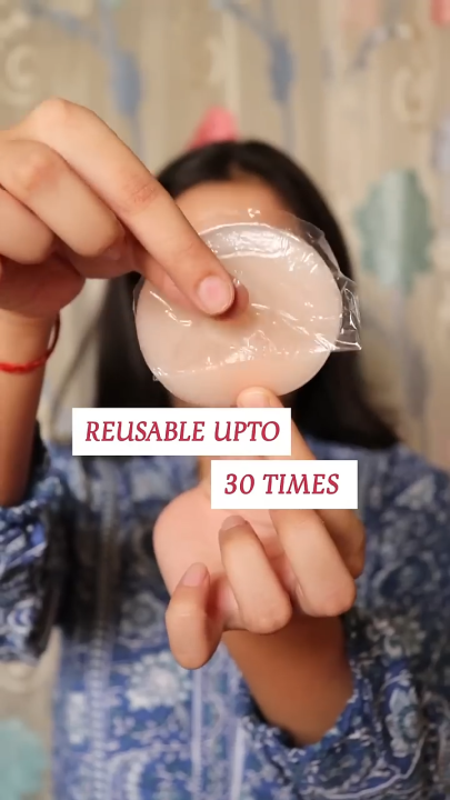 Reusable Push up Invisible Women Nipple Cover Strapless Bra Silicone Nipple Sticker for Bikini Breast Retails