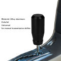 78mm Gear Shift Knobs Universal Aluminum Alloy Weighted Shifter Knobs Metal Gear Lever Stick Handle Gear Shifter Gear Head Knob. 