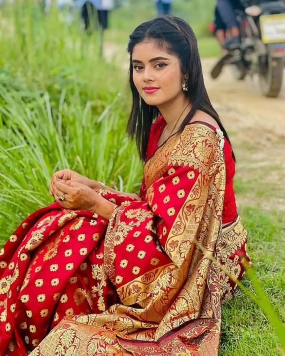 Soft%20silk%20katan%20%20Saree%20For%20Women%20Without%20Blouse%20Pieces%20-%20Image%202