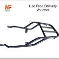 Motorcycle Rear Carrier Tail Hood Black For Honda Cd70 Old & New Models 70cc Bikes Models High Quality 16 gauge. 