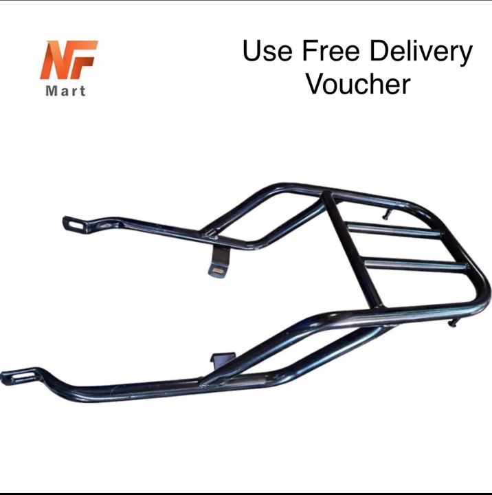 Motorcycle Rear Carrier Tail Hood Black For Honda Cd70 Old & New Models 70cc Bikes Models High Quality 16 gauge