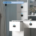 Smart Home Biometric Fingerprint Lock Hidden Drawer Electronic Lock Privacy File Storage Keyless Residential Security Protection.