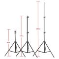 tripod stand 2.1m 6.8ft Professional Studio Photography Selfie Durable . 