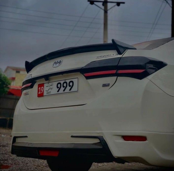 Corolla Batman Style Spoiler