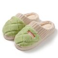 Women's Casual Home Slippers Soft Bottom Plush Slippers Anti-slip Thermal Slippers Indoor Winter Men's Fashion Casual Flats Slip.