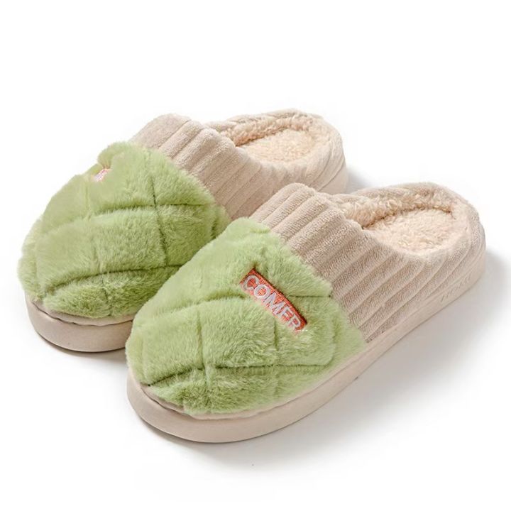 Women's%20Casual%20Home%20Slippers%20Soft%20Bottom%20Plush%20Slippers%20Anti-slip%20Thermal%20Slippers%20Indoor%20Winter%20Men's%20Fashion%20Casual%20Flats%20Slip%20-%20Image%203