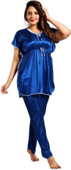 Comfortable%20Indian%20Two-Part%20kaptan%20Nighty%20-%20Elegant%20and%20Refined%20Night%20Dress%20for%20Women%20-%20Comfortable%20for%20All%20Seasons%20-%20Image%202