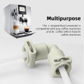 Coffee Machine L-shaped Fluid Connector Compatible With Jura A ENA GIGA Z6 Z8 Hose Connector.